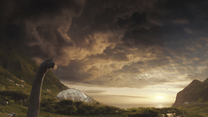 Jurassic World scenery