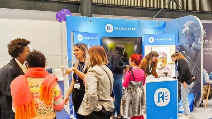Women of Silicon Roundabout booth