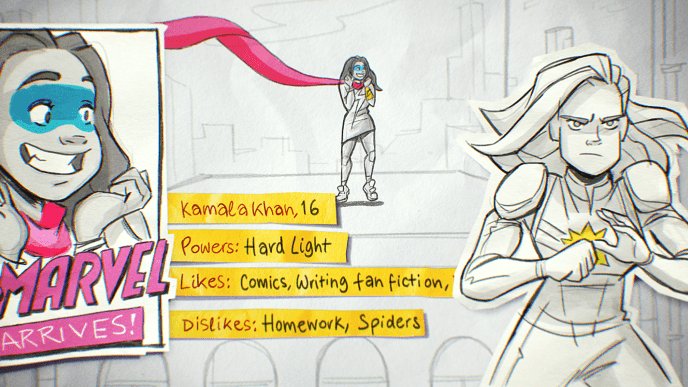 Kamala Khan Running