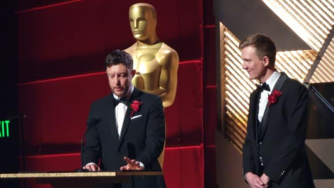 Framestore accepts the Sci-Tech Oscar