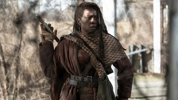 Danai Gurira in The Walking Dead: The Ones Who Live.