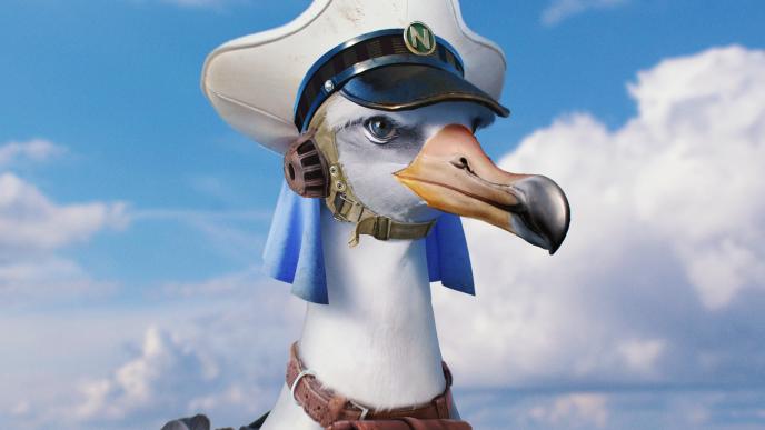 New Coo concept art, side view
