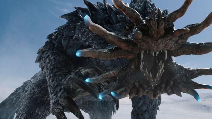 A large ice monster