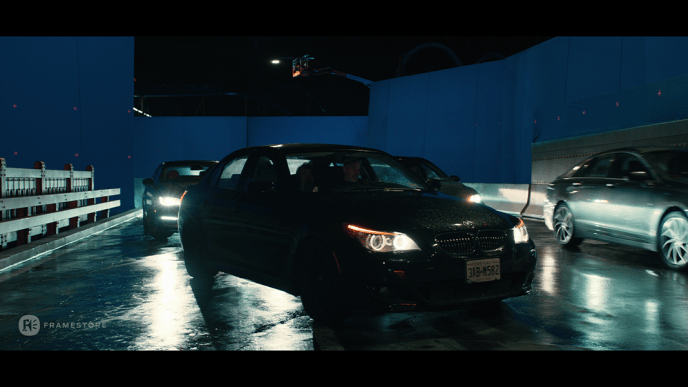 Moments before the car crash sequence - Before