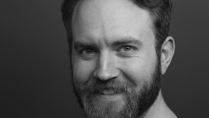 Andy Zazzera black and white headshot