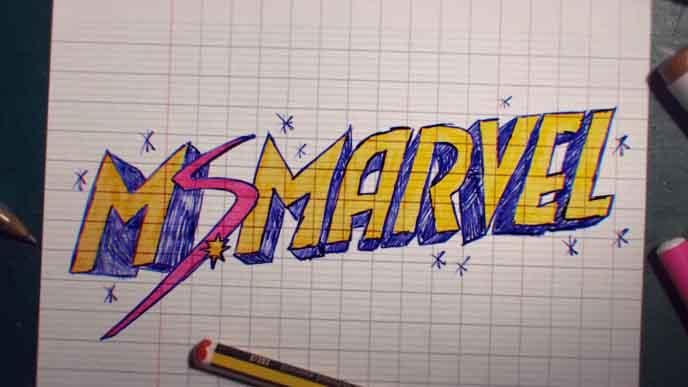 Ms Marvel title card