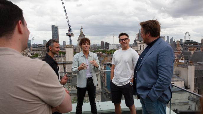 Mason aka Hiccup visits Framestore London studio