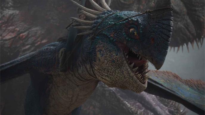 CG dragon Deadly Nadder from How To Train your Dragon