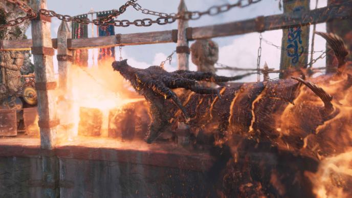 Final shot of How To Train your Dragon