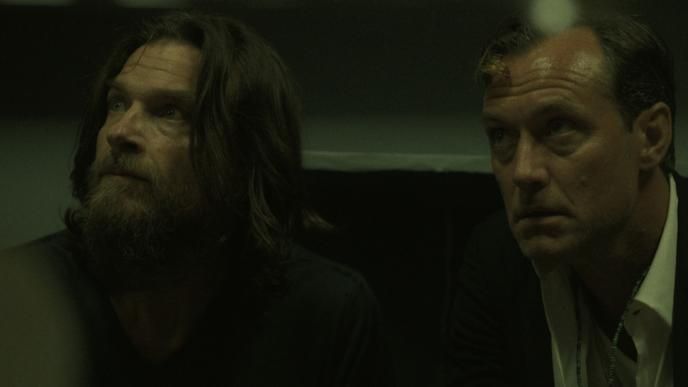 Jason Bateman and Jude Law in Netflix's Black Rabbit