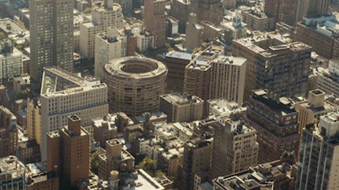 Playstation PS5 CG buildings in advert for Play Has No Limits campaign