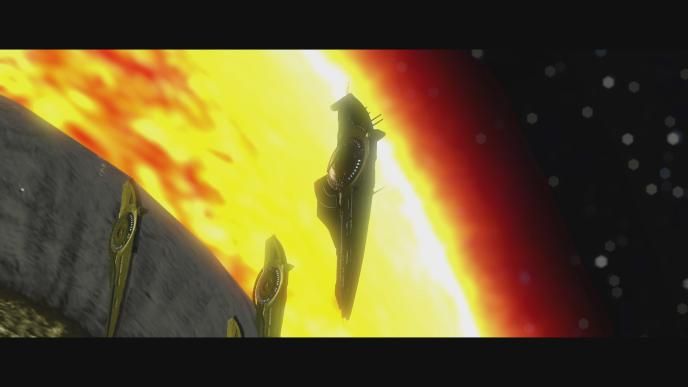 Foundation S3 previs of out of space sequence