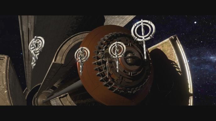 Foundaton S3 previs of out of space sequence