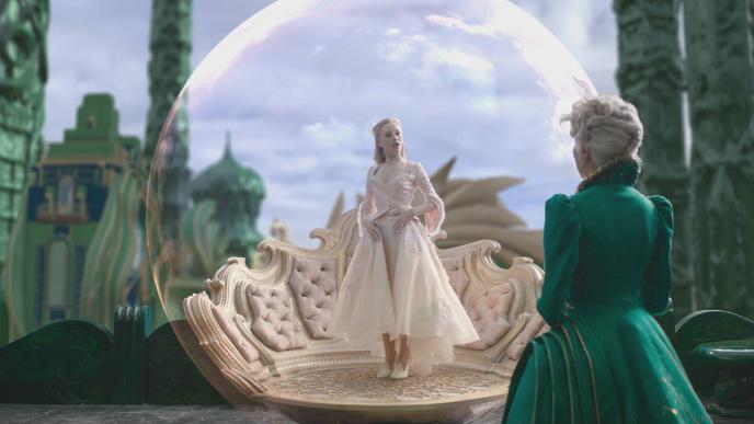 Postvis fills in the background view from Glinda's balcony