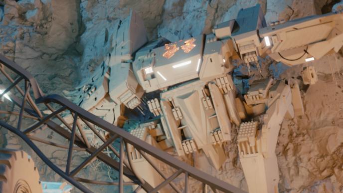 CG image of the Quarry Sequence 