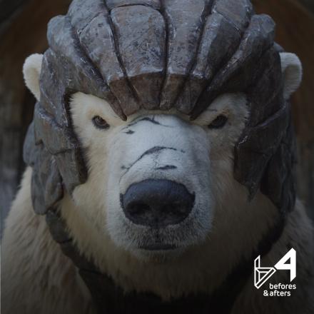 Iorek the armored bear from His Dark Materials