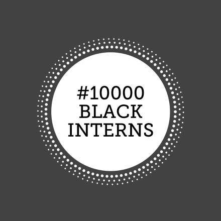 Ten thousand Black interns logo