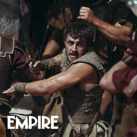 gladiators in battle 