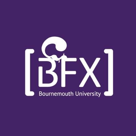 A purple background with a white BFX logo in the centre.