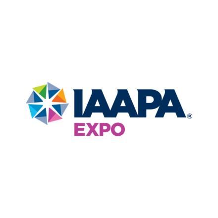 The IAAPA Expo logo in colour on a white background.