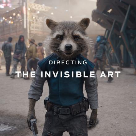A live action animated Raccoon from Guardians of the Galaxy Vol.3