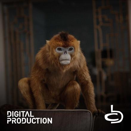 Directing the Invisible Art still of VFX monkey
