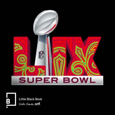 An image with the Super Bowl LIX logo