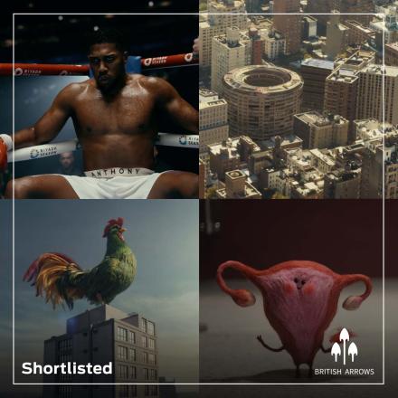 A collage of four advertising images including PlayStation, Libresse, Kellogg's, and Riyadh.