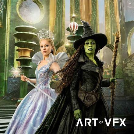 Main two characters in Wicked: For Good Film, Art of VFX