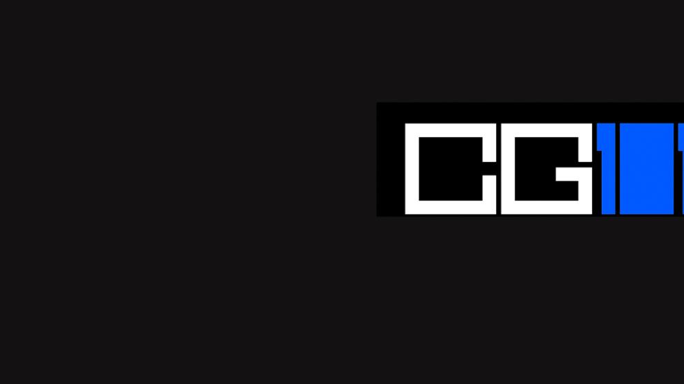 CG101 logo on black background — promotional banner for VFX and CGI education event series focused on computer graphics fundamentals and visual effects industry insights.